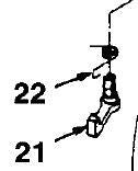 (2) Homelite 00929 00929a up06618 torsion springs Hedge trimmer part