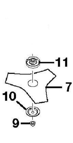 TRI ARC BLADE KIT HOMELITE CRAFTSMAN trimmer D830SB D830SBA ST185BC HK24