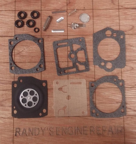 zama repair rebuild carburetor kit rb-133 C3-EL29, C3-EL29A on Husqvarna K750