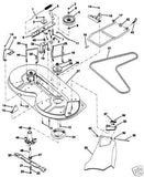 Craftsman Husqvarna deck drive belt 131264 = 532131264