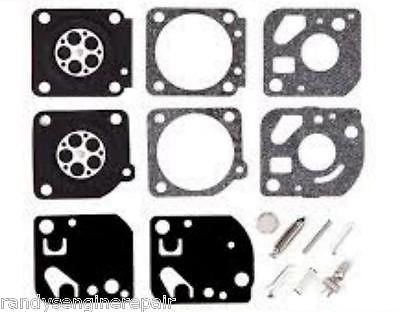 Zama C1U Carburetor Repair Rebuild Kit fits many old Ryobi Sears Blower Trimmer