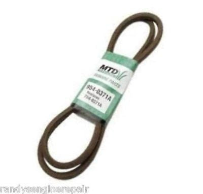 OEM v belt mtd white craftsman 754-0371 954-0371a