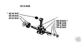 part crank seal 501614901 503504301 husqvarna chainsaw