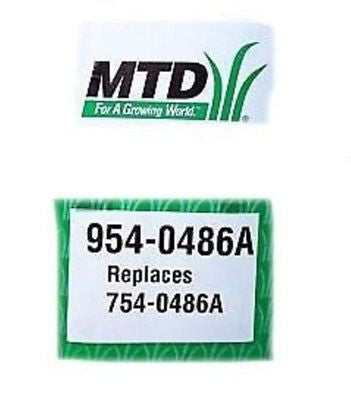 BELT 954-0486A BOLENS TROYBILT HUSKEE YARDMAN MTD OEM