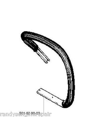TOP FRONT HANDLE Husqvarna 501629003 242, 246, 42 OEM Genuine part