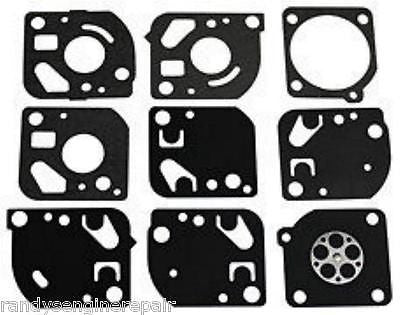 Zama GND-18 Homelite, Sears Carburetor Gasket & Diaphragm Kit trimmer carb parts