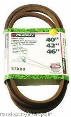 MURRAY CRAFTSMAN Sears drive v-belt 37x80, 37x80MA