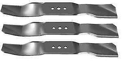 Blade set of 3 Husqvarna 544103001 = 504188201 fit Rider 155 175 R 18 AWD