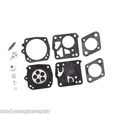 HOMELITE SUPER XL 925 CARBURETOR REPAIR REBUILD KIT TILLOTSON CARBS