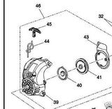 308374001 Homelite Recoil Starter Pulley For Homelite / Ryobi String Trimmer New