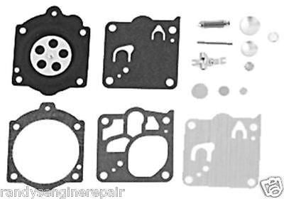 Walbro K10-WJ Poulan 507433525 Complete Carb Carbureto Rebuild Kit 665 Chainsaw
