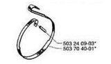 Brake band Husqvarna 503704001, 503704002, 281, 288, +