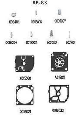 zama rb-83 rb83 REBUILD repair kit CARBURETOR carb C1Q
