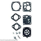REBUILD repair kit carburetor HUSQVARNA 61 chainsaw w/ Tillotson HS carb