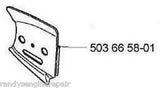 Outer chain guide BAR PLATE HUSQVARNA 395 xp epa 503665801 503 66 58-01