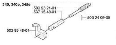 oil pump HUSQVARNA CHAINSAW 340 345 345e epa