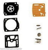Zama RB-60 Carburetor Repair Rebuild Kit Jonsered Husqvarna 362, 365, 371, 372