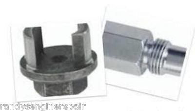 CLUTCH REMOVAL TOOL + PISTON STOP Husqvarna 455 460 Rancher