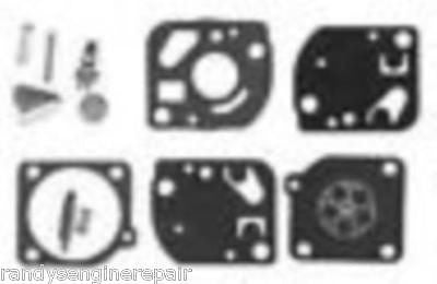 Zama RB-27 Carburetor Overhaul Rebuild Repair Kit Echo GT-2103 SRM-2301 2310