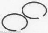 (2) PISTON RINGS OEM GENUINE HUSQVARNA 2100 2101 298 394 501612702