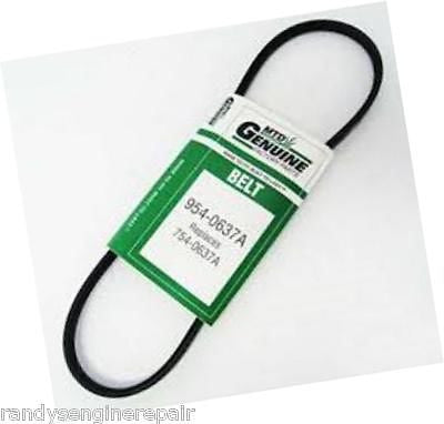 OEm New MTD Self-Propelled Mower Drive Belt 754-0637, 954-0637, 954-0637A