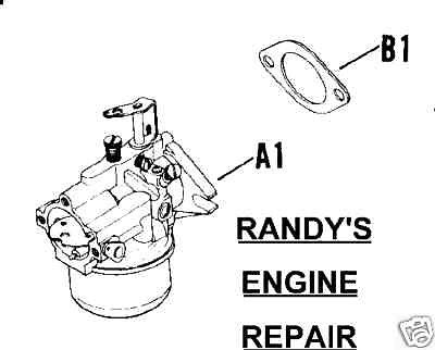 CARBURETOR W/LINKAGE KOHLER 47-853-21 K241 K301