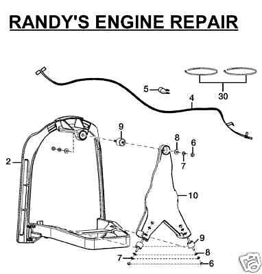 THROTTLE CABLE HOMELITE 270021004 FITS 26cc mightylite