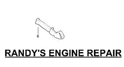 Throttle Housing Right 530047923 Poulan, Craftsman