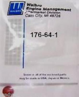 176-64 176-64-1 Walbro Carburetor Primer Check Valve Genuine OEM Carb Part New