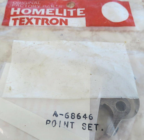 NOS HOMELITE IGNITION BREAKER POINTS A-68646 FITS 150 CHAINSAW part