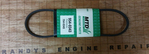 MTD CRAFTSMAN RYOBI 754-0343 954-0343 drive Belt E600E TO 6150 Ariens