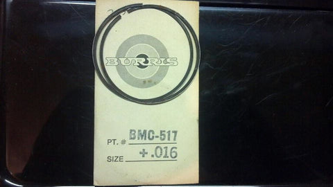 NOS Burris +.016 vintage Go-Kart Piston Rings
