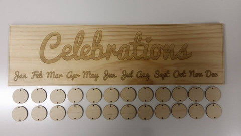 Celebrations Decorative Sign