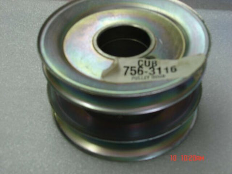 Cub Cadet 756-3116 Double Pulley 5.065/5.081 GT 48 301 2521 2518 2186 756-3071