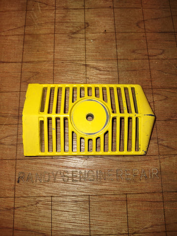 AIR FILTER COVER (yellow) 69006 VINTAGE MCCULLOCH POWER MAC 6 CHAINSAW PART