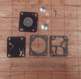 REBUILD repair kit carb carburetor mcculloch WALBRO mdc