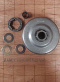 Pro Drum and Rim sprocket with bearing for some McCulloch chain saws