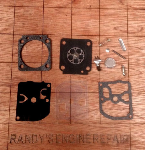 Genuine Zama RB-130 Carburetor Rebuild Kit