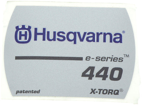 Husqvarna 544463601 440 Recoil Starter Label Decal Craftsman 440e 440 x-torq