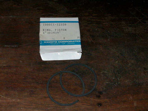 ECHO Piston Ring Set Pair, # 10001112330 new, old stock, oem