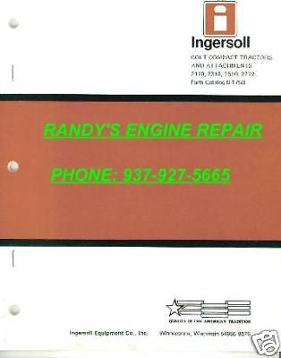 PARTS MANUAL 38" 44" MOWER 4 COLT TRACTORS