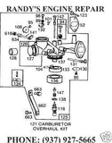 CARBURETOR FLOAT 299707 BRIGGS MODEL 146701 146702