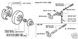 oil pump HUSQVARNA CHAINSAW 350 346 351 353 544180101