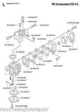 Husqvarna 125BT Blower Carburetor 531009617 = 577832201 OEM Genuine New