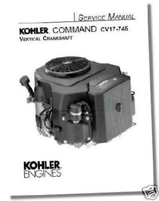 REPAIR Manual Models CV17-CV745 TP-2450-c KOHLER Engine 24-690-07