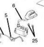 Ignition coil module 2917801 Toro HOMELITE TRIMMER part