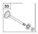 Briggs & Stratton 697576 Lawn & Garden Equipment Engine Exhaust Valve Genuine Original Equipment Manufacturer (OEM) Part