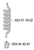 HUSQVARNA FUEL HOSE AND FILTER PART# 581756202 & 503443201