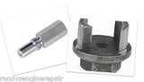 OEM new Husqvarna 351, 42, 242, 460 Clutch Removal Repair Tool & Piston Stop