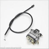 753-04296 Carburetor assembly with Primer MTD Craftsman Troybilt White